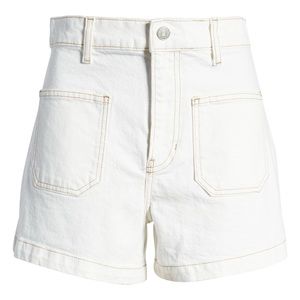 Reformation Alyssa High Rise Denim Shorts